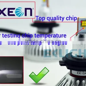 EK LIGHT Smart System TUV Factory 6-30V DRL Function H7 H4 D1 D2 D3 D4 Canbus h4 Car Led Headlight thumbnail-4