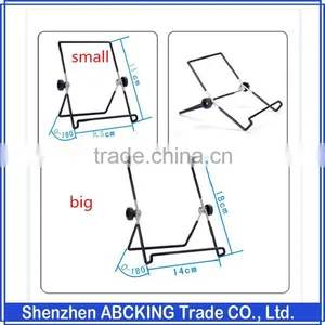 Desktop Tablet pc Metal Stand Holder Adjustable Aluminum Tablet PC Holder thumbnail-1