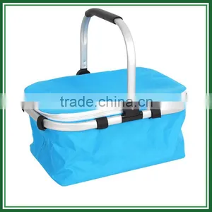 Cute Aluminium Frame Picnic Basket Insulated thumbnail-1