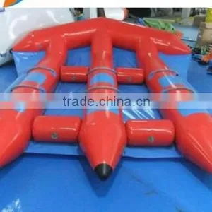 Double Rides Inflatable Fly Fish on Water Inflatable Rider Adults Games thumbnail-2