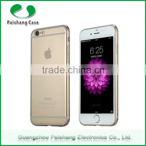 Fashion Design Touch Screen Transparent 4 Colors Ultra Thin Tpu Mobile Phone Case for Apple Iphone Series 6 / 6 Plus thumbnail-1