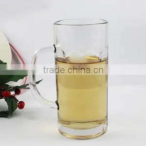 New Beer Glass Cup With Decal Logo, Glass Mug thumbnail-5