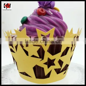 China New Yellow Cupcake Wrapper thumbnail-1