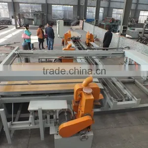 2015 China High Efficiency 4x8 ft Plywood Automatic Four Sides Trimming Saw for Plywood Factory thumbnail-3