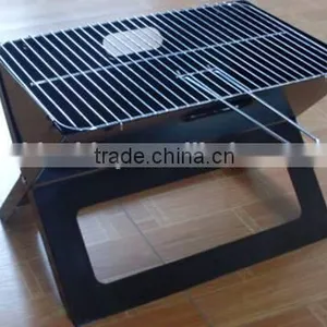 Portable Foldable Charcoal Barbecue Grill thumbnail-4