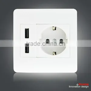 China Factory 2014 Hot Sale Popular Wall Socket European thumbnail-1