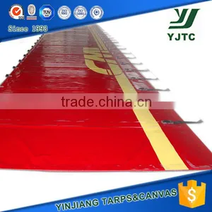900gsm Tarpaulin Truck Side Curtain Set thumbnail-3