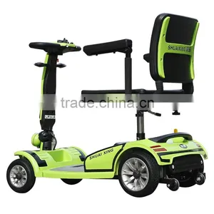 Electric Scooter 180W 4 Wheel Adult Mobility Scooter for Adults, Dual Pedal Scoota thumbnail-1