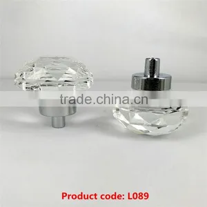 MAIN PRODUCT OEM Design Crystal Knob for Furniture With Different Size thumbnail-1