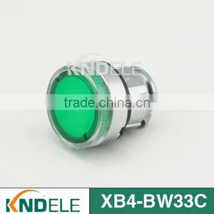 Flat Momentary Led Light Push Button Switch Caps Green XB4-BW33C thumbnail-1