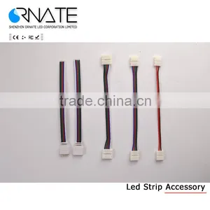 8mm 2 Pin Led Connector Adapter Coupler Cable Solderless Plug With Wire Cable for 3528 2835 Single Color Led Strip Light thumbnail-3