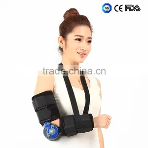 High Quality Elbow Immobilizer Angle Adjustable Hinged Elbow Support thumbnail-1