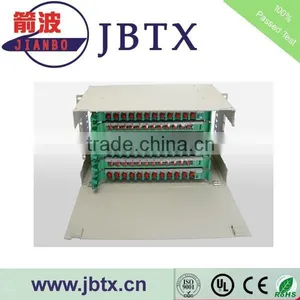 Sliding Type Fiber Optic Patch Panel / Rack Mount /72C ODF thumbnail-1