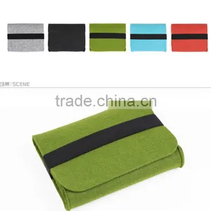Wool Felted Eco-friendly Computer Tools Bag for Travel thumbnail-1