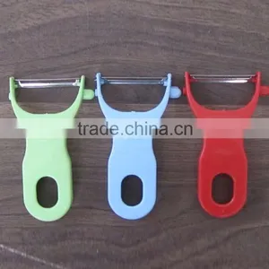 ORIENTAL KITCHEN Knife One-piece Peeler With Black Handle Sharp Kitchen Knives Fruit Tools Health Cooking Tools P17 thumbnail-1