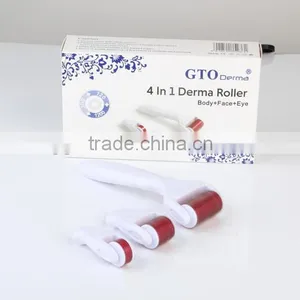 Manufacturer Low Price Medical Grade Stainless Steel 4in1 Derma Roller thumbnail-5