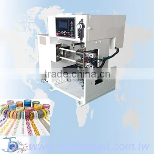 Auto Double Shaft Paper Tape Roll Cutting Machine thumbnail-3
