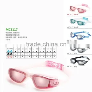 Yiwu Wholeasle New Design MC3117 Anti Fog Adult Swim Goggles thumbnail-1