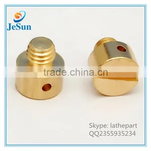China Factory Supplier Brass Flat Head Hex Screw M6,brass Shoulder Screw thumbnail-2