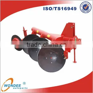 Red Heavy Duty Agricultural Disc Plough thumbnail-1