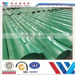 Low Cost Ridge Gutter Metal Roof Ridge Cap Sheet Color Steel Sheet Ridge for Prefab House thumbnail-6
