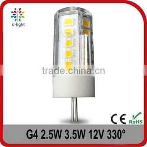 G4 2.5W 3W 3.5W 210lm 300LM 330 Degree 12v Led Light Bulb With ce Rohs Lampada Led 25W 30W Incandescent Replacement Bulbs thumbnail-1