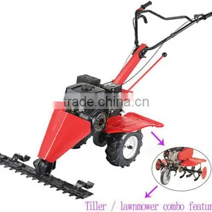Multifunctional 196cc 6.5HP 168F Engine Gasoline Lawn Mower and Tiller thumbnail-1
