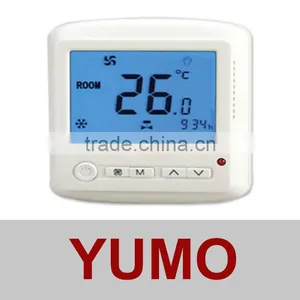AC812 Series YUMO Air Conditioner Lcd Room Thermostat thumbnail-1