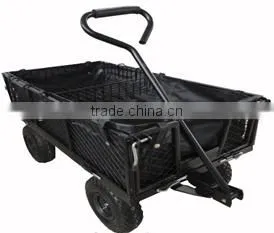 Foldable Garden Mesh Cart With 4 Wheels thumbnail-1