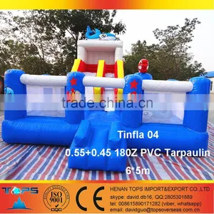 Inflatable Bouncer Tinfla 04 in PVC Tarpaulin Materials thumbnail-1