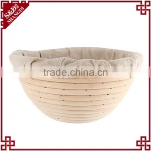 Handmade Large Round Banneton Natural Basket thumbnail-1