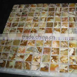 Creative Design MULTI GREEN ONYX MOSAIC TILES COLLECTIONS thumbnail-2