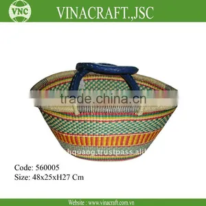 Lady Seagrass Shopping Handbag thumbnail-1