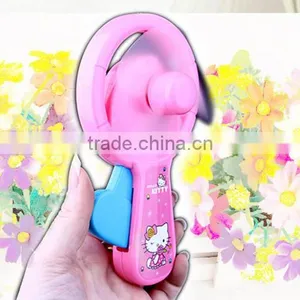 Cheap Plastic Mini Handy Dynamo Fan for Kids in Summer thumbnail-5