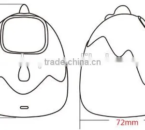 New Arrival Cute Shape XiaoZhe Air Humidifier, Portable Generator Air Purifier thumbnail-6