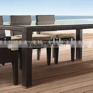 2017 Sigma SGS Good Quality All Weather High End Furniture Cheap Classic Rattan Dining Room Sets thumbnail-1