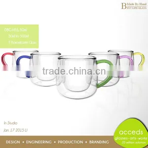 Interesting New Products Glass Creative Couple Mug Cup thumbnail-5