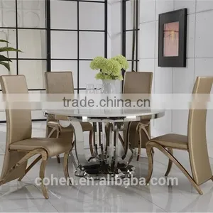 2014 New and Elegant Desgin Round Marble Coffee Table B1066 thumbnail-3