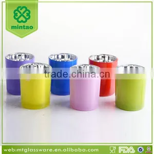 2016 Hot Selling!!!cheap Colorful Glass Tealight Candle Holder thumbnail-1