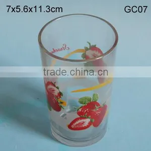 Glasswareglass Coffee Cup/ Glass Juice Jar/ Glass Cups With Decal thumbnail-1