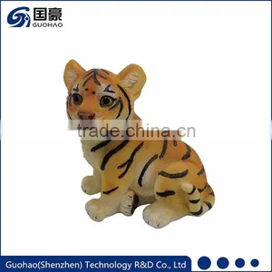 Custom Resin Baby Tiger Figurine Home Decoration thumbnail-1