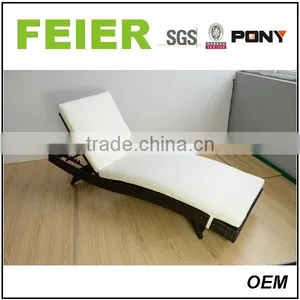 Rattan Pool Lounger thumbnail-1
