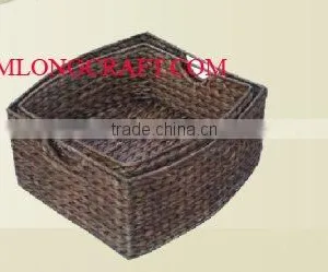 WATER HYACINTH BASKET TCC-BK06 thumbnail-1