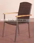 Stacking Chair With Cushion thumbnail-1
