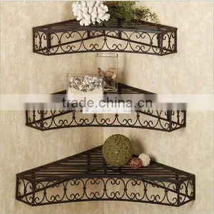 Metal Wall Bathroom Wall Corner Shelf thumbnail-1