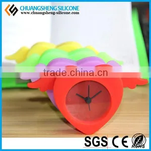 Angel Wings Shape Clock, Silicone Clock, OEM Clock thumbnail-1