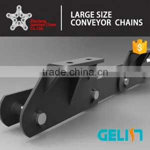 Pitch315 Custom Design Coal Mine Combination Bucket Wheel Stacker Reclaimer Chain thumbnail-1