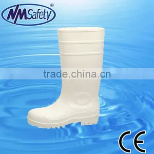 NMSAFETY White Pvc Safety Boots/work Boots s5 thumbnail-1