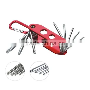 8pcs Curve Key Set(17068 Folding Wrench Set, Wrench, Multifunction) thumbnail-1