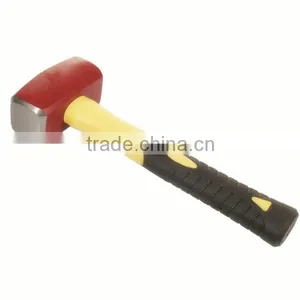 British Type Stoning Hammer Fiberglass Handle Hammer thumbnail-1